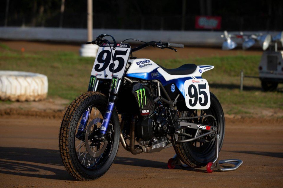 Moto News Tommy Hayden a modern Flat Tracker built on a Yamaha MT 07 base GPone